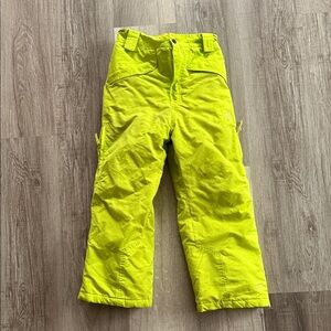 Trespass Kids Neon Yellow Snow Pants
